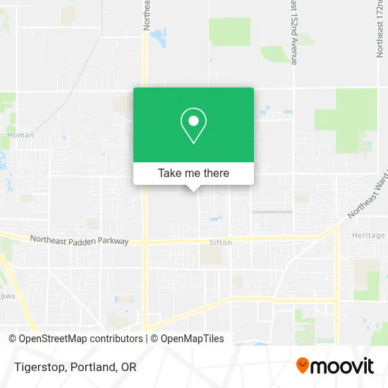 Tigerstop map