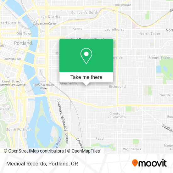 Medical Records map