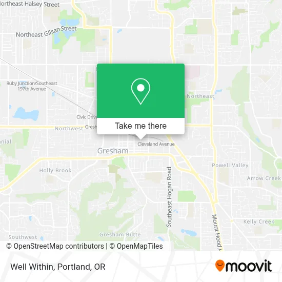 Well Within map