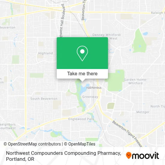Northwest Compounders Compounding Pharmacy map