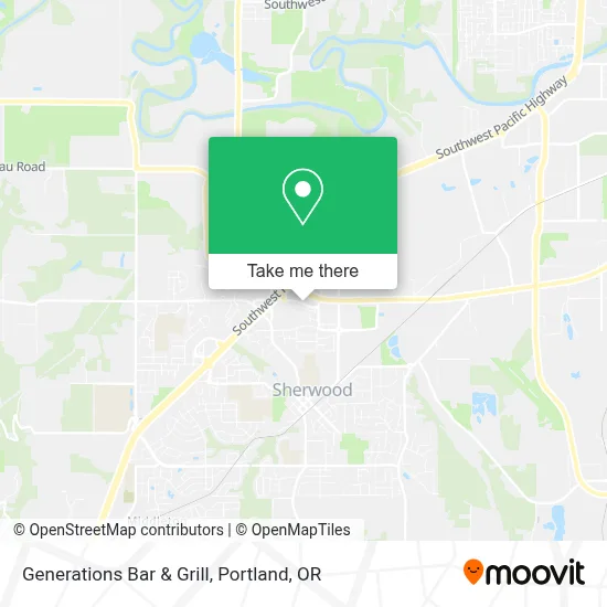 Generations Bar & Grill map