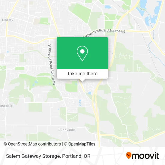 Salem Gateway Storage map