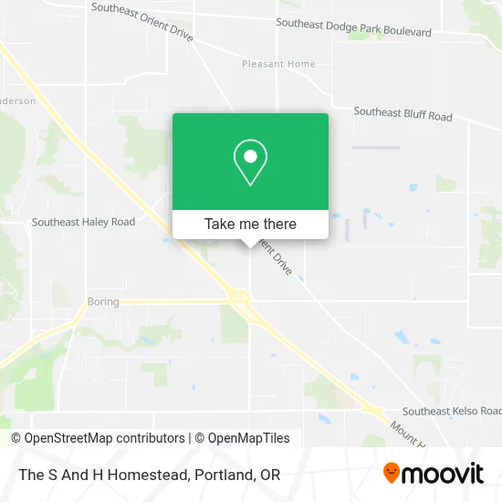 The S And H Homestead map