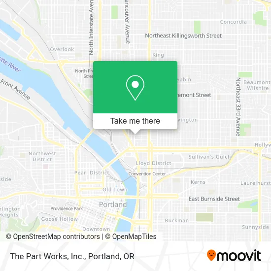 The Part Works, Inc. map