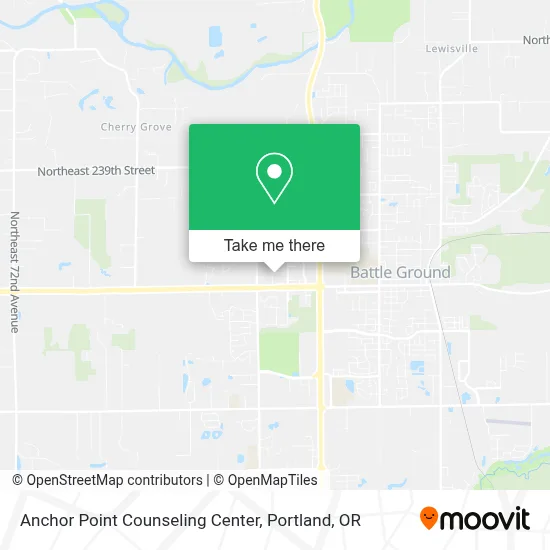 Anchor Point Counseling Center map