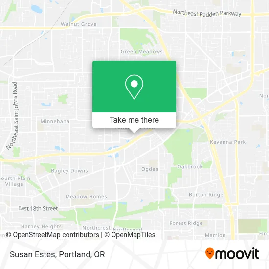 Susan Estes map