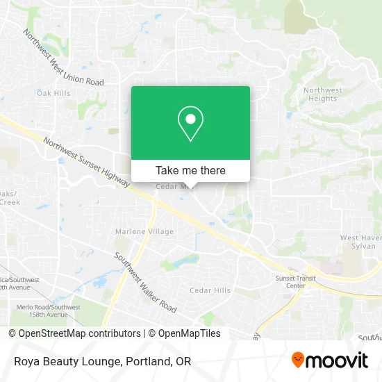 Roya Beauty Lounge map