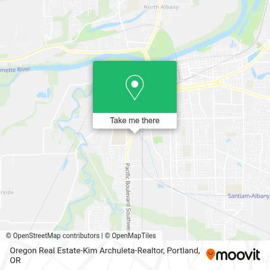 Oregon Real Estate-Kim Archuleta-Realtor map