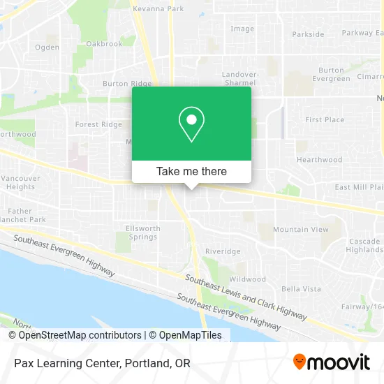Pax Learning Center map