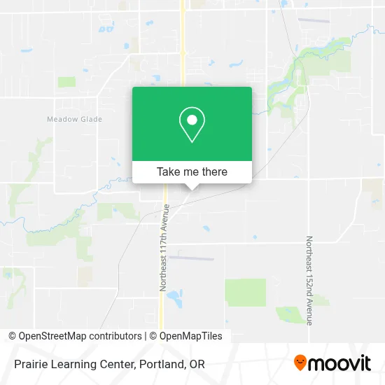 Prairie Learning Center map