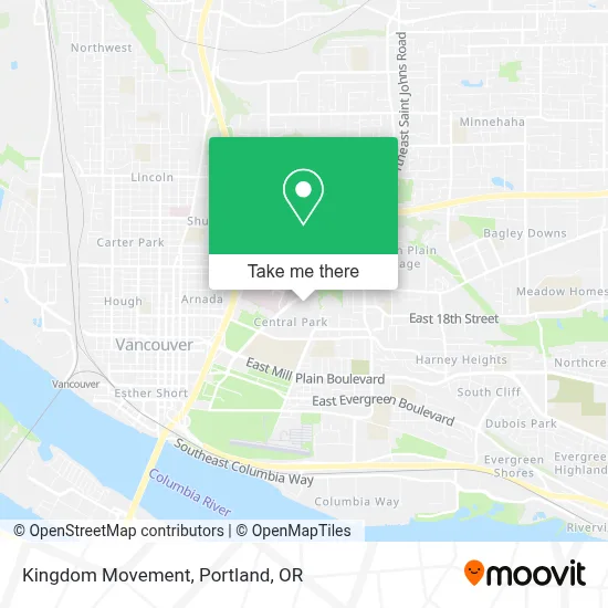 Kingdom Movement map