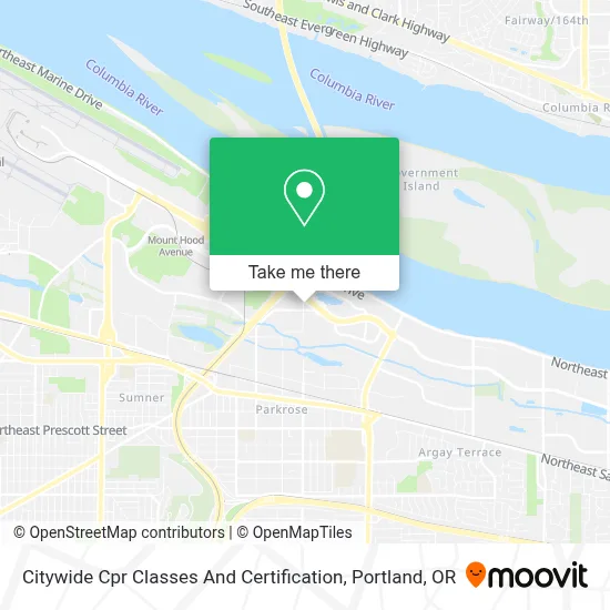 Citywide Cpr Classes And Certification map