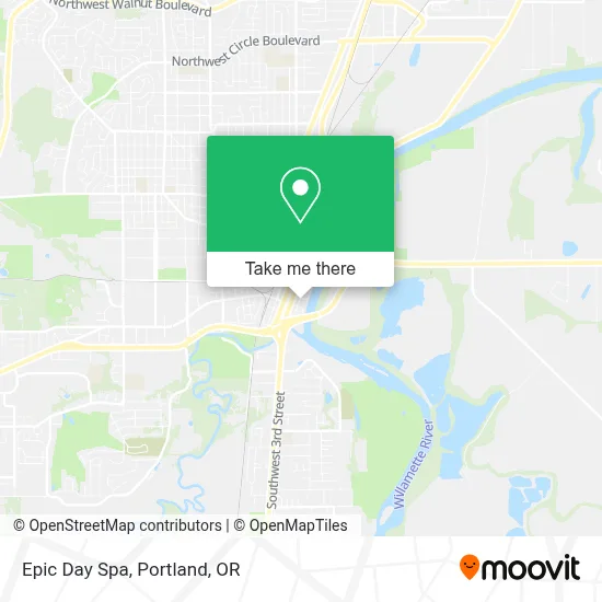 Epic Day Spa map