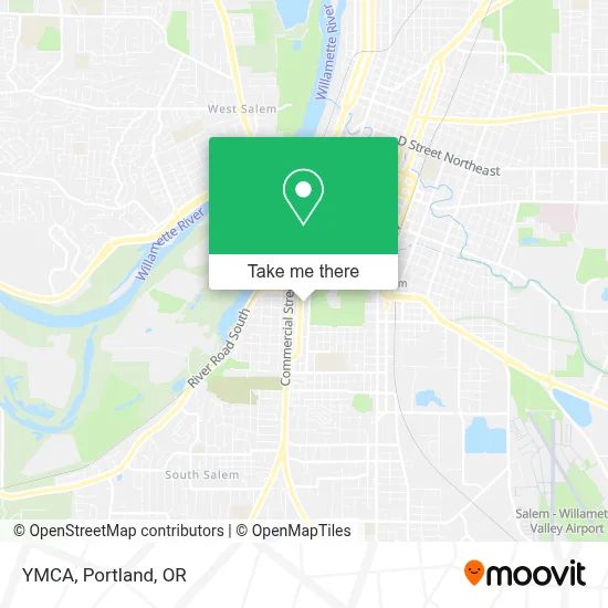 YMCA map