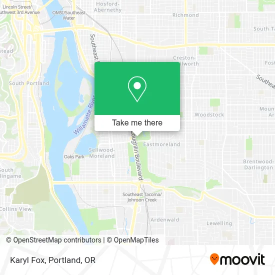 Karyl Fox map