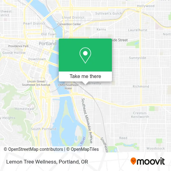 Lemon Tree Wellness map