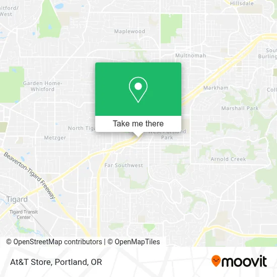At&T Store map