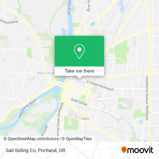 Sali Siding Co map