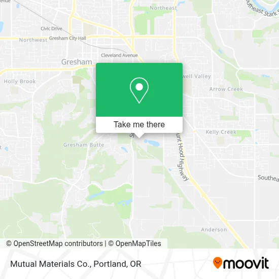 Mutual Materials Co. map