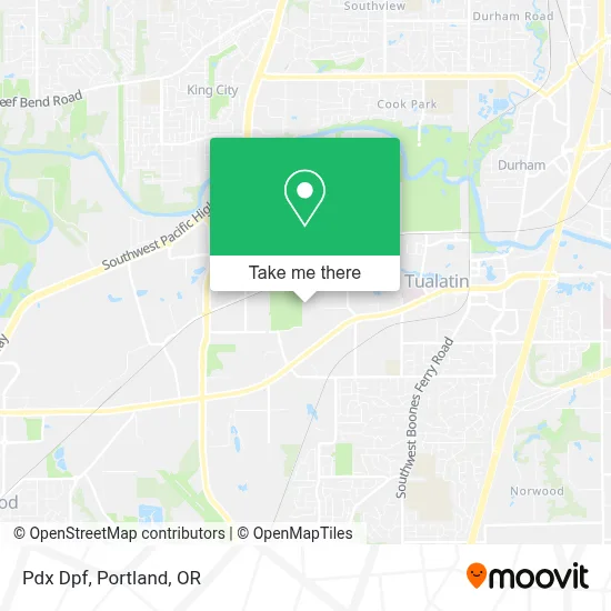 Pdx Dpf map