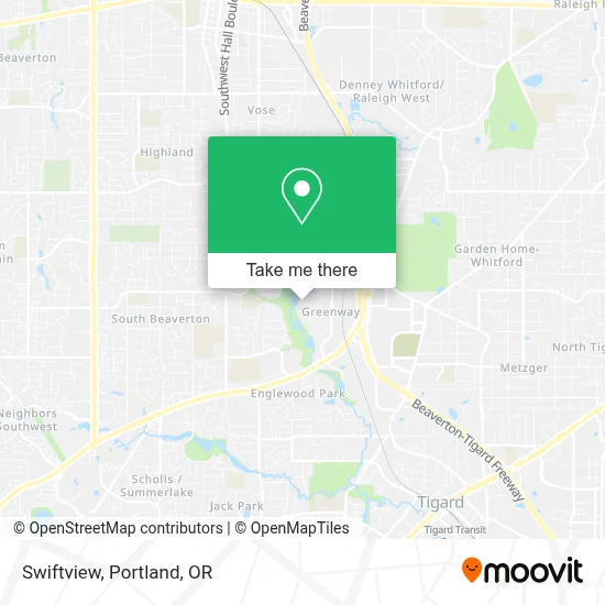 Swiftview map