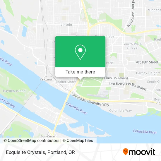 Exquisite Crystals map