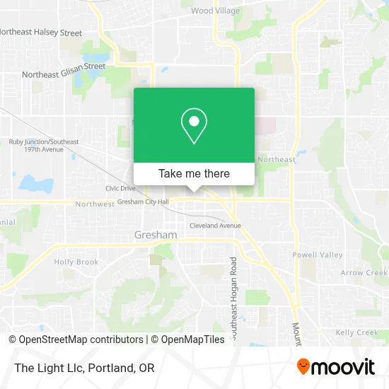 The Light Llc map