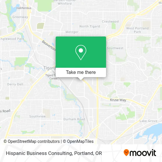 Hispanic Business Consulting map