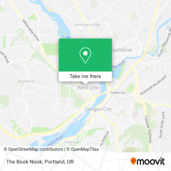 The Book Nook map