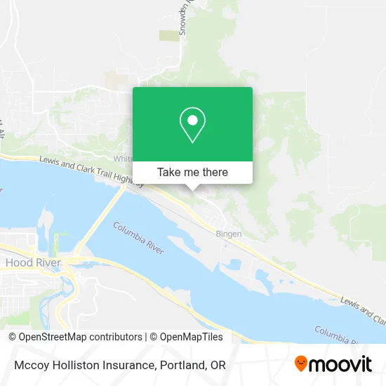 Mccoy Holliston Insurance map