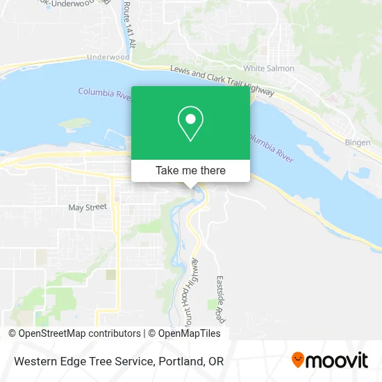 Western Edge Tree Service map