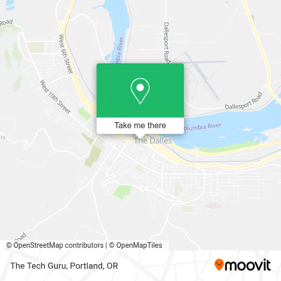The Tech Guru map
