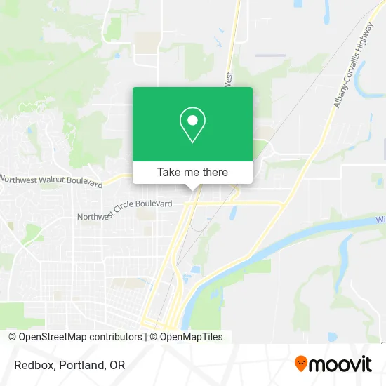 Redbox map