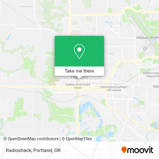 Radioshack map