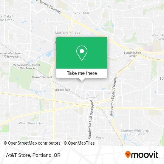 At&T Store map