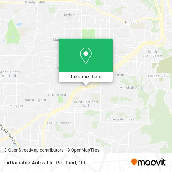 Attainable Autos Llc map