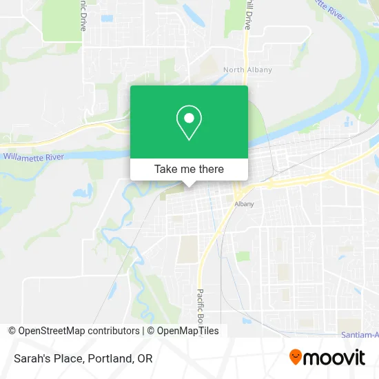 Sarah's Place map