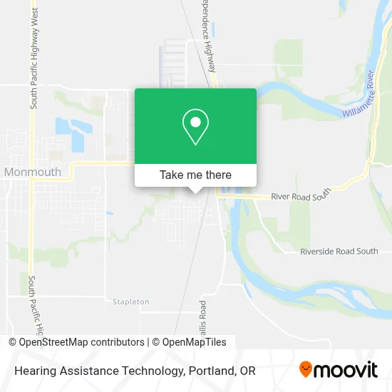 Hearing Assistance Technology map