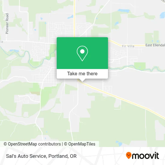 Sal's Auto Service map