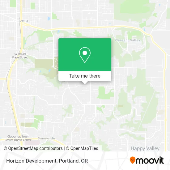 Horizon Development map