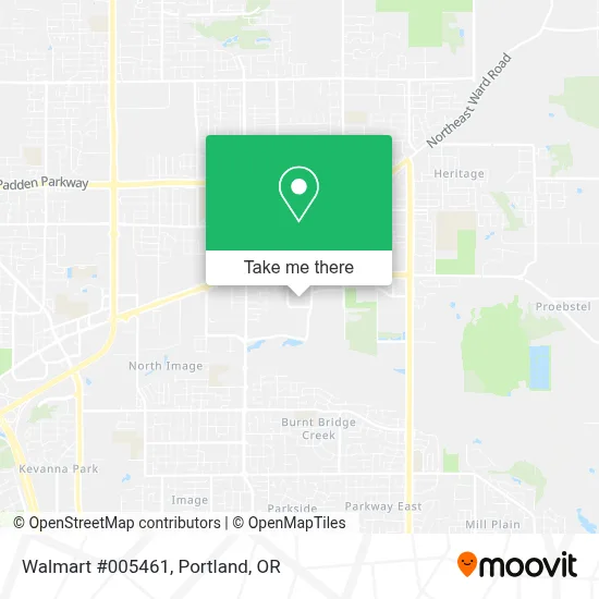Walmart #005461 map