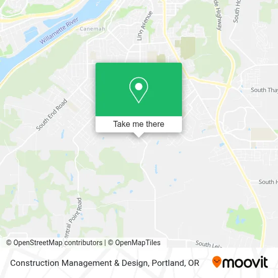 Construction Management & Design map