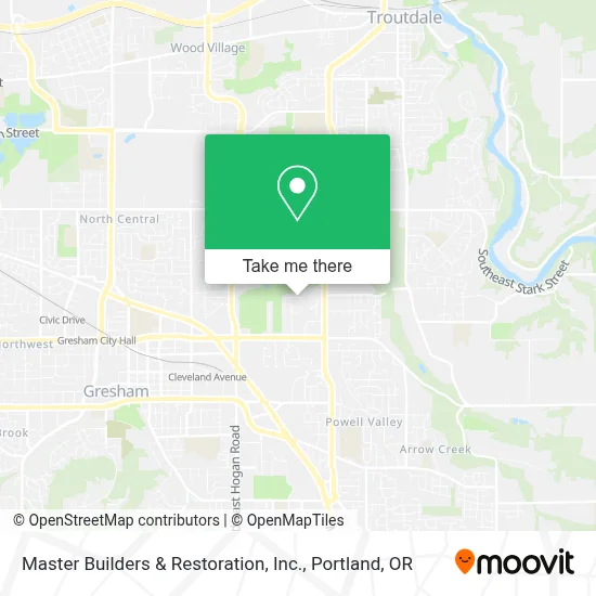 Master Builders & Restoration, Inc. map