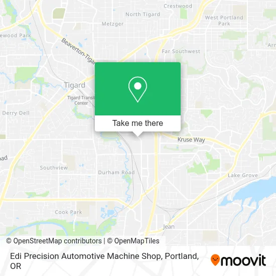 Edi Precision Automotive Machine Shop map