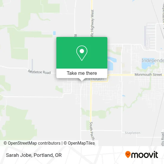 Sarah Jobe map