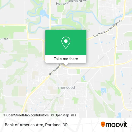 Bank of America Atm map
