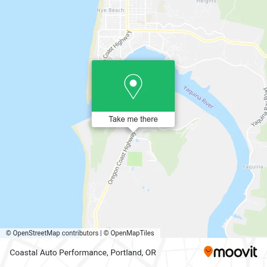 Coastal Auto Performance map