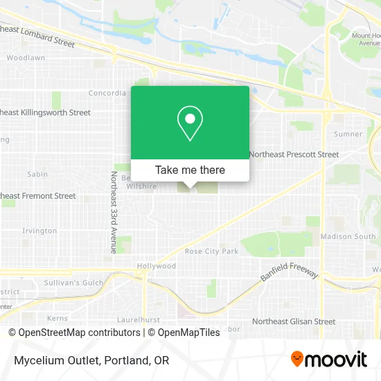 Mycelium Outlet map