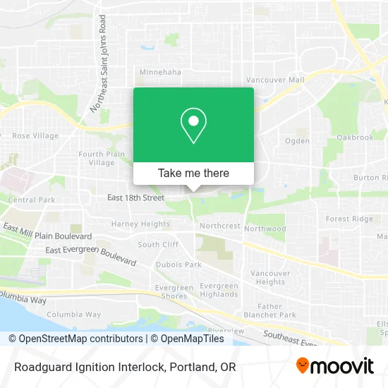 Roadguard Ignition Interlock map