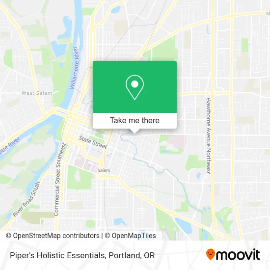 Piper's Holistic Essentials map